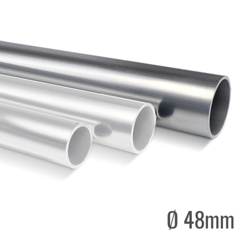 TUBULAR Aluminiumrundrohr 48mm TUBULAR Aluminiumrundrohr 48mm